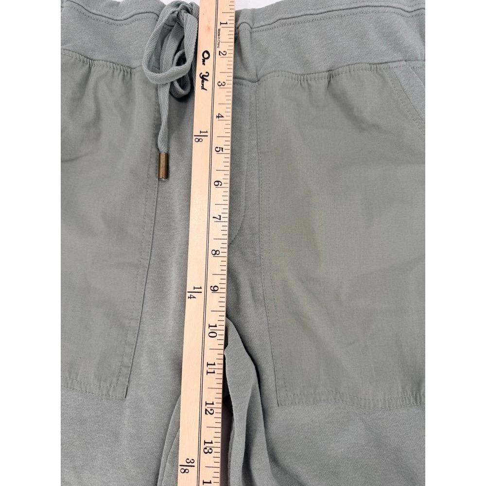 Sage Green Joggers Women Medium Drawstring Lounge Sweatpants Bearpaw - Picture 6 of 16